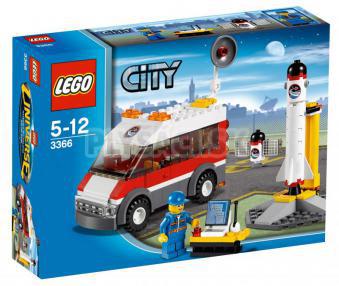 LEGO City - Odpaľovacia rampa pre satelity