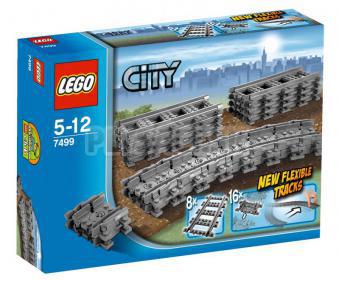 LEGO City - Ohybné koľajnice