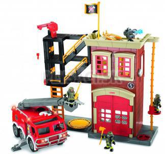 Fisher Price - Hasičske auto a stanica