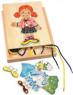 Woody - Šnurovací šatník "Dievča"