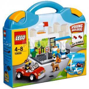 LEGO kocky - Modrý kufrík