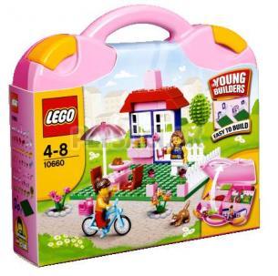 LEGO kocky - Ružový kufrík