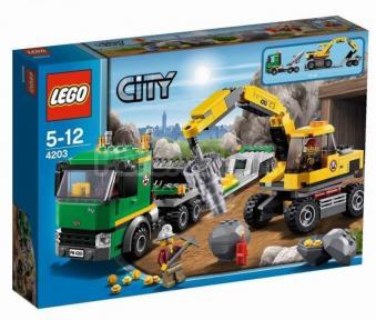 LEGO City - Preprava rýpadlá