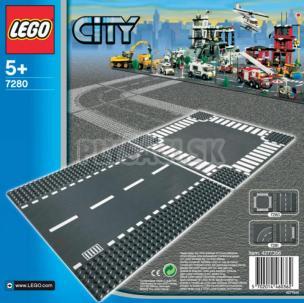 LEGO City - Rovná cesta a križovatka 