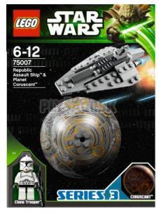 LEGO Star Wars - Republic Assault Ship & Planet Coruscant