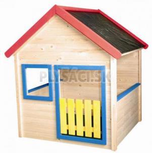 Woody - Záhradný domček s farebným lemovaním
