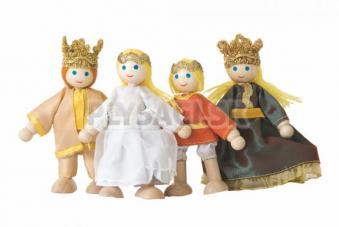 Woody - Bábiky do domčeka "Kráľovská rodina"