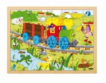 Woody - Puzzle veľké "Mašinka"