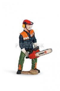 Schleich - Drevorubač s reťazovou pílou