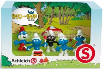 Schleich - Šmolkovia - 1960-1969 (set 5 Šmolkov)