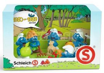 Schleich - Šmolkovia - 1980-1989 (set 5 Šmolkov)