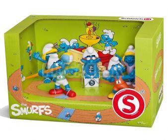 Schleich - Set Šmolkovský športovci 2