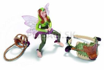 Schleich - Postroj na koňa lesný Elf