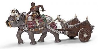 Schleich - Gladiator s bojovým nosorožcom