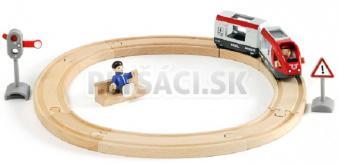 BRIO - Vláčikodráha kruhová, osobný vlak