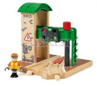 BRIO - Signálna stanica s výhybkou