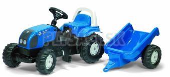 Rolly Toys - Šliapací traktor Rolly Kid Landini modrý