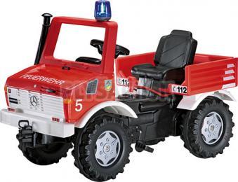 Rolly Toys - Šliapací traktor Unimog "Hasiči"