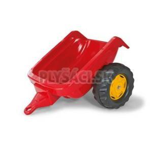 Rolly Toys - Vlečka za traktor 1osá - červená