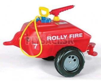 Rolly Toys - Rolly Fire-tanker sa striekačkou - červený