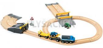 BRIO - Vláčikodráha železničná preprava áut