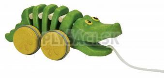 Plan Toys EKO - tancujúci aligátor
