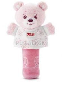 Trudi Baby - Pískaci Ružový medvedík