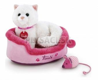 Trudi More - Mačka v pelechu s myšou (zvukovou)