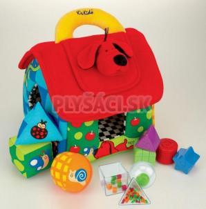 K's Kids - Veľký farebný domček PATRICK pre rozlišovanie geom. tvarov