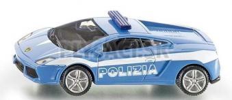 SIKU Blister - Auto talianskej polície Lamborghini modré