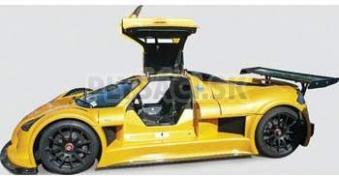 SIKU Blister - Auto Gumpert Apollo žlté