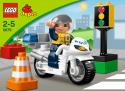 LEGO Duplo - Policajná motorka