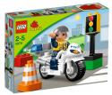 LEGO Duplo - Policajná motorka