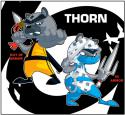 Kung Zhu ninja bojovníci - škrečok Thorn