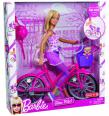 Barbie - Barbie s bicyklom