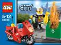 LEGO City - Hasičská motorka
