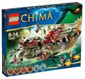 LEGO CHIMA - Craggerov krokodílí čln