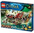 LEGO CHIMA - Craggerov krokodílí čln
