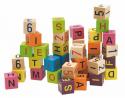 Woody - Farebné kocky s písmenami a číslami