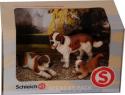 Schleich - Set - Bernardín pes, fena, šteňa