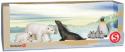 Schleich - Set - Ľadová medvedica, medvieďa, tuleň, tučniak patagónsky a mláďatá