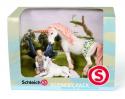 Schleich - Set - Elfia víla Lindariel s žriebäťom, jednorožec