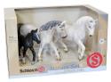 Schleich - Nature set - sada 3 koňov lipicanov