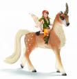 Schleich - Elfský chlapec na lesnom jednorožcovi