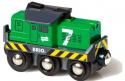 BRIO - Elektrická lokomotíva zelená
