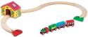 BRIO - Baby vláčikodráha - Set s nádražím
