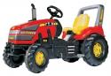Rolly Toys - Šliapací traktor X-Trac s radiacej pákou - červený
