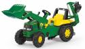 Rolly Toys - Rolly Junior Šliapací traktor John Deere s bagrom a nakladačom